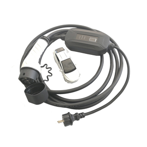 เครื่องชาร์จไฟฟ้าในรถยนต์16A 5เมตรเครื่องชาร์จในรถยนต์ไฟฟ้าแบบพกพา Manufcaturers Type 2 menkes evse - Product Image 6