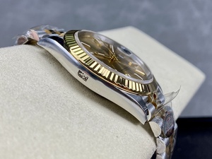 Reloj Mecánico de Lujo de Súper Calidad, Bicolor, Resistente al Agua, 41 mm, Acero CFactory 904L, 3235 126-334, Correa Jubilee en Oro Amarillo - Product Image 5