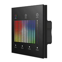 TD3-S 1 Zone 4 Scènes Mémoire RF 2.4G Tactile DALI Panneau Commutateur Luminosité Smart LED Gradateur