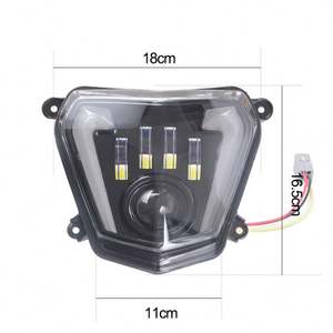 Assemblage de lampe avant de phare à LED YongJin avec phare DRL à faisceau haut-bas pour <span class=keywords><strong>KTM</strong></span> <span class=keywords><strong>Duke</strong></span> <span class=keywords><strong>690</strong></span> - Product Image 4