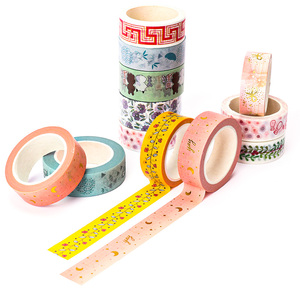 Vograce tùy chỉnh <span class=keywords><strong>Washi</strong></span> băng 3mm Nụ Hôn cắt trang trí tự dính dễ thương Giấy <span class=keywords><strong>Washi</strong></span> Băng - Product Image 6