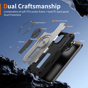 Le plus récent auto-développé usine absorbant les chocs Anti-chute magnétique sans fil charge coque <span class=keywords><strong>de</strong></span> té<span class=keywords><strong>l</strong></span>éphone 15 Pro Max 16 14 13 12 - Product Image 6