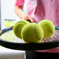 Pelota de Tenis Profesional de Alta Calidad, 57% Lana, Diámetro Aproximado de 65 mm, Peso 58 g, Rebote de 135-145 cm