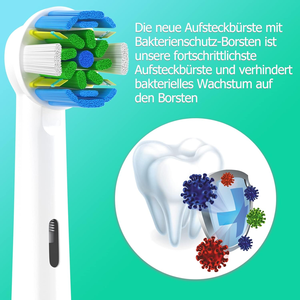 Têtes de brosse de rechange pour brosse à dents électrique, poils doux, compatibles avec plusieurs modèles de brosses à dents - Product Image 3