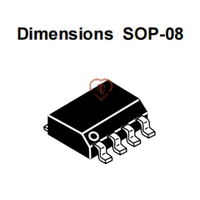 Leiditech 2.8V TVS Array for ESD and Latch-Up Protection TVS Diode LM-AZ3028-04P SOP-8 2.8F 2pF for Consumer Electronics