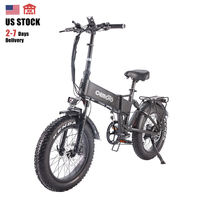 Vélo électrique pliable 20*4 pneus Longue durée de vie Haute qualité 7 vitesses Vélo électrique pliable pour adultes