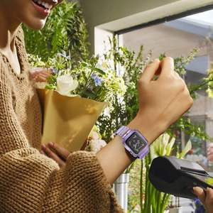 New Arrive TPU <b>Watch</b> Strap for Apple <b>Watch</b> S10 S11 42mm 46mm Anti-Drop Charm Integrated Transparent Glitter <b>Watch</b> Band - Product Image 5