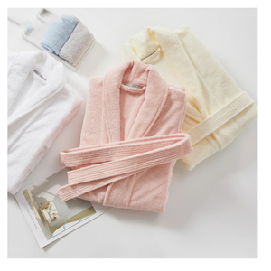 Hotel Spa colección <span class=keywords><strong>mujer</strong></span> Etiqueta Privada batas de baño eco amigable personalizado spa Albornoz de Terry traje de baño - Product Image 5