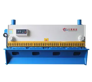 QC11Y/K الصين مصنع جيد الهيدروليكية باستخدام الحاسب الآلي/NC لوح فولاذي قطع صغيرة آلة القص