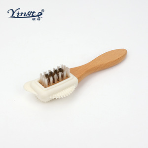 Cepillo para zapatos Yinste con esponja de doble cara para la eliminación de manchas y limpieza - Product Image 3