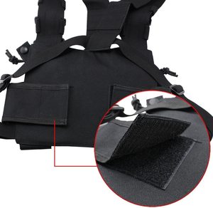 무전기용 전술 가슴 하네스 조끼 내구성 있는 2웨이 라디오 체스트 리그 - Product Image 2