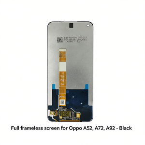 Schermo senza cornice per Oppo A52, A72, A92 - Nero - Product Image 2