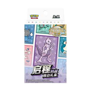Y Y Karta edición oficial china Scarlet Violet Departure colección batalla caja regalo cartoon 151 Pokemoned cartas - Product Image 5