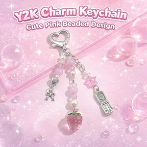 <span class=keywords><strong>กี</strong></span>ตาร์สตรอว์เบอร์รี่สตาร์ Y2K ของตกแต่งสไตล์น่ารัก พวงกุญแจรู<span class=keywords><strong>ป</strong></span>หัวใจน่ารักสำหรับผู้หญิง ของตกแต่งกระเป๋า ของขวัญเครื่อง<span class=keywords><strong>ป</strong></span>ระดับคาวาอิ - Product Image 2