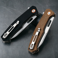Premium D2 Stahlklinge G10 Griff Klappmesser 205mm 3,0mm Dick 60HRC Kugellager Campingmesser Outdoor-Nutzwerkzeug Geschenk