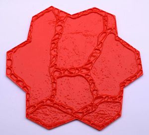 Molde de estampado de esteras estampadas de <span class=keywords><strong>hormigón</strong></span> de piedra aleatoria de jardín <span class=keywords><strong>para</strong></span> cemento - Product Image 2