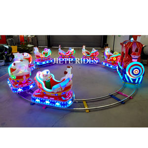 Chine 4-10 places extérieur champ de foire <span class=keywords><strong>petit</strong></span> carrousel manège <span class=keywords><strong>petit</strong></span> touriste <span class=keywords><strong>Manege</strong></span> Enfants Train avec piste à vendre - Product Image 2