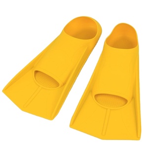 <strong>Underwater</strong> Diving Flippers Kids Adult Swimming Training Soft <strong>Silicone</strong> Free Diving Fins - Product Image 1