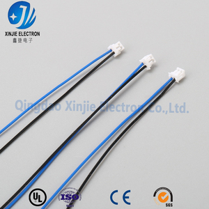 2P JST PH Beyaz Konnektör Kablo Demeti, Siyah Mavi UL1007 PVC Kablo, Buzdolabı Kontrol Kartı Kablolaması için Özel Jumper Kablo - Product Image 2