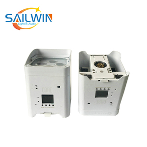 Projecteur LED sans fil DMX512 Sailwin SW-A6V4BW 4x18W RGBAW UV 6IN1 alimenté par batterie pour éclairage de scène de mariage - Product Image 5