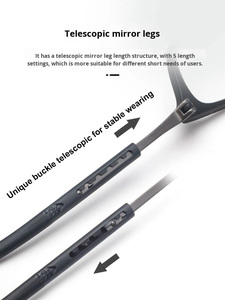 <span class=keywords><strong>Gafas</strong></span> de Lectura con Soporte para la Cabeza, Magnéticas, TR90, con Patillas Largas Telescópicas, para <span class=keywords><strong>Presbicia</strong></span> - Product Image 3