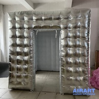 Accessoires de cabine photo de 2.4m de haut pour la décoration publicitaire de produits gonflables avec logo personnalisable