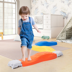 Planche d'équilibre tactile texturée pour les tout-petits et les enfants, jeu de développement des capacités motrices - Product Image 5
