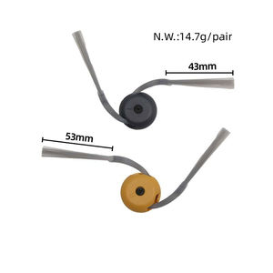 ชุดอุปกรณ์เสริมสำหรับหุ่นยนต์ดูดฝุ่น Roborock Qrevo Curv 2 Flow ประกอบด้วยแปรงหลัก แปรงข้าง แปรงขอบ แผ่นกร<span class=keywords><strong>อง</strong></span> HEPA ถุงเก็บฝุ่น ลูกกลิ้งถูพื้น อะไหล่แบบใช้ซ้ำได้ - Product Image 2