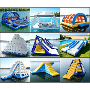 Plataforma Flotante Inflable Resistente XIXI con Toldo, Isla Flotante para Descanso en el Agua con Sofá y Sillón - Product Image 6