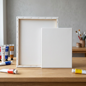 LIENZOS Modèle 10319 – Ensemble Cadre Élégant 50x70 pour Impression sur Toile – Cadre Minimaliste en Bois Blanc Finition Peinte – Art Mural Fait Main – Fabriqué en Chine - Product Image 4
