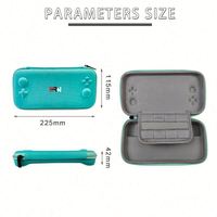 Étui rigide personnalisé pour lecteur de jeux vidéo PS4/PS6 en EVA, couleur et logo personnalisés, portable, fermeture éclair en nylon, imperméable, antichoc, Oxford