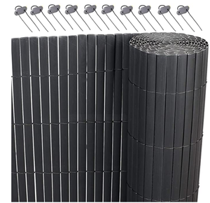 Brise-vue en canisse PVC, écran de confidentialité en canisse PVC pour jardin - Product Image 1