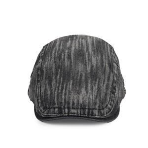 Nouveau Denim Béret Gavroche Casquette À Bord Court Britannique Rétro Béret Printemps Et Automne Chapeaux Pour Hommes Et Femmes - Product Image 1