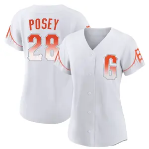 Wholesale Best Quality Custom Cheap Stitched Women Baseball Jerseys San Francisco Giant 28 Posey 35 9 Belt