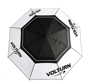 Custom logo branded <b>windproof</b> pongee automatic straight large golf <b>umbrellas</b> for business gifts with logo customize <b>umbrellas</b> - Product Image 1
