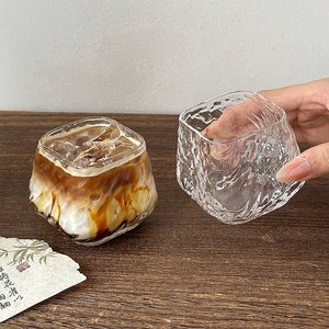 Tazza da Caffè in Vetro Quadrata Creativa con Motivo Albero, <span class=keywords><strong>Design</strong></span> di Nicchia, per Latte e Caffè Americano - Product Image 2