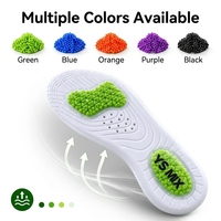 Semelles 4D Cloud en PU, amortissantes et antidérapantes, avec design à haute réactivité, pour chaussures de sport