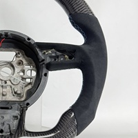 Volant de course en fibre de carbone avec affichage LED pour Audi A3 A4 B8 B9 A5 A6 C7 A7 R7 A8 S3 S5 S6 S7 RS3 RS4 RS5 RS6 RS7 TT TTRS