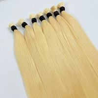 Extensions de cheveux vietnamiens blonds Pephair, 100% cheveux humains Remy, teints, Megahair, vente en gros, trame simple