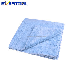 Serviettes pour bébé EVERTOOL 35x35cm, 300GSM, super douces en velours corail, serviettes en microfibre pour enfants, vente en gros - Product Image 1