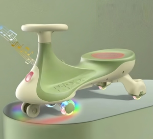 Nuevo Coche de Juguete 3 en 1 Multifuncional y Duradero de Plástico para Niños con Ruedas Silenciosas con Luces Intermitentes y Música - Product Image 3