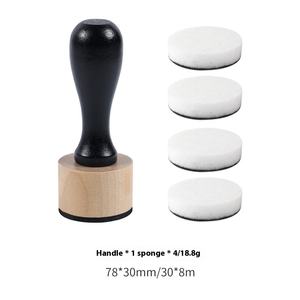 Cross-Border DIY Blooming Laiton Cuivre Creux Modèle Or-Tipped pour <span class=keywords><strong>Compte</strong></span> Impression Coloriage Éponge Timbre En Bois - Product Image 4