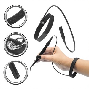 Pulseras de silicona con logotipo personalizado OEM para sujetar pinzas de pestañas, protector de pinzas. - Product Image 1