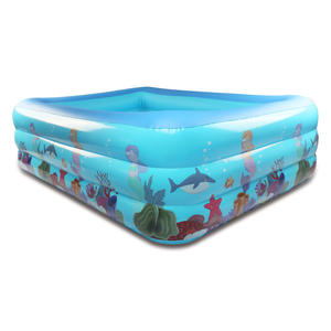 <span class=keywords><strong>สระ</strong></span>ว่ายน้ำอินเท็กซ์สำหรับครอบครัว <span class=keywords><strong>สระ</strong></span>ว่ายน้ำกลางแจ้งแบบตั้งพื้น <span class=keywords><strong>สระ</strong></span>ว่ายน้ำเป่าลมอเนกประสงค์ พับเก็บได้ สะดวก - Product Image 1