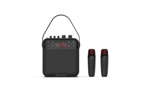 Expert Portable KTV Altavoz inalámbrico USB Aux Comunicación Sistema de audio al aire libre de nivel cuadrado Gabinete de plástico para cantar <span class=keywords><strong>Karaoke</strong></span> - Product Image 3