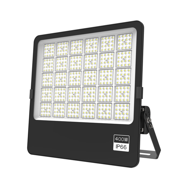 High Power SMD LED Floodlight 400W AC85-265V IP66 Waterproof Outdoor Spotlight Adjustable Wide Flood Light Aluminum Construction