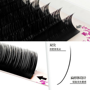 ขนตาปลอม Abonnie Premium Matte แบบด้าน ขนาด 8-15 มม. ธรรมชาติ นุ่ม ทำด้วยมือ สำหรับมืออาชีพ - Product Image 3