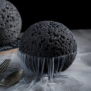 Set di Stoviglie Ecologiche Giapponesi per Hotel, <span class=keywords><strong>Piatto</strong></span> in Pietra Vulcanica per Frutti di Mare, Sushi, Sashimi, <span class=keywords><strong>Piatto</strong></span> per Ghiaccio, <span class=keywords><strong>Piatto</strong></span> per Servire con Effetto Fumo - Product Image 2