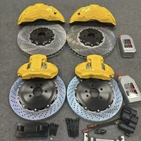 Kit d'étriers de frein surdimensionnés 6 pistons GT350, système de freinage de course pour Mitsubishi Lancer, Nissan GT-R, Toyota Supra, Chevrolet Camaro