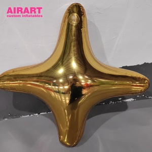 <span class=keywords><strong>Ballon</strong></span> étoile miroir multicolore DIY pour décoration de plafond, <span class=keywords><strong>ballon</strong></span> étoile miroir gonflable pour arrangement d'événements de mariage - Product Image 3